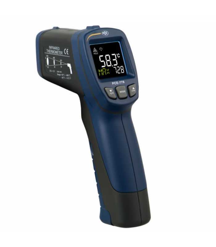 PCE Instruments PCE-778 [PCE-778] Infrared Thermometer -40 to 1472°F (-40 to 800°C)